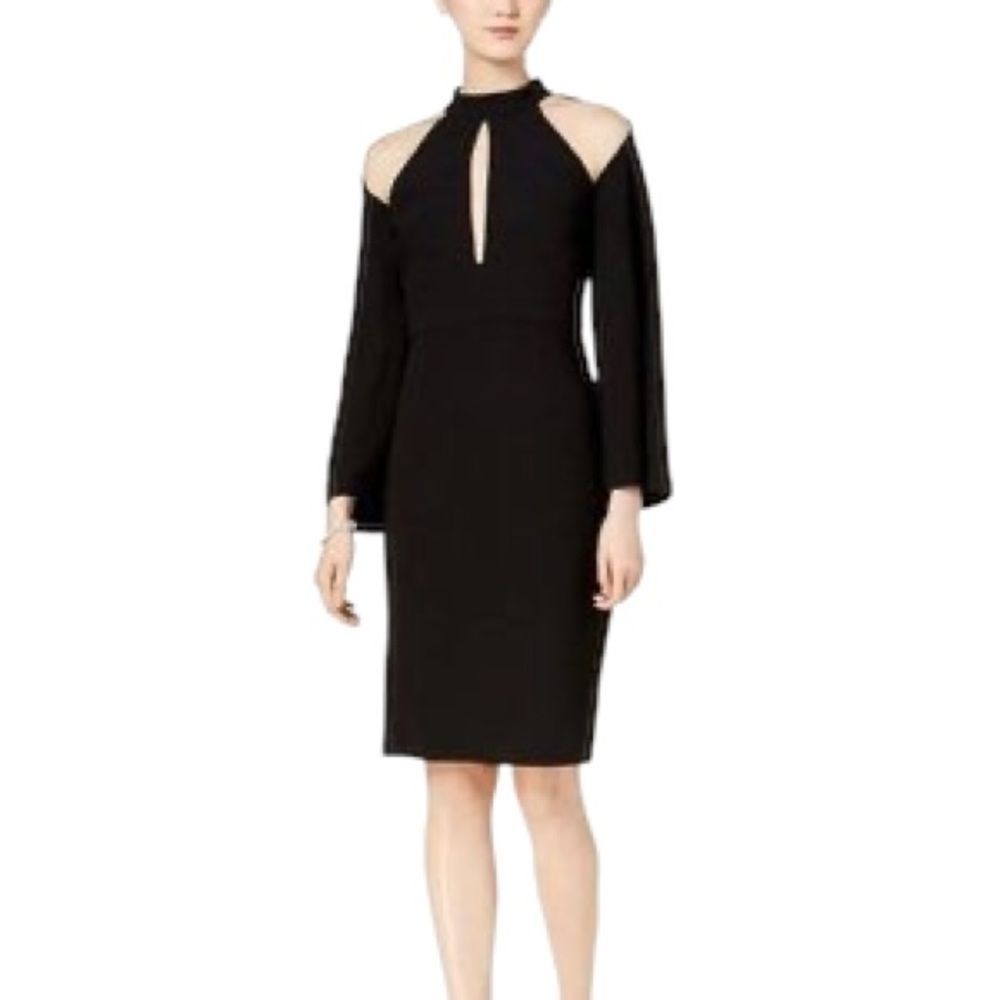 Bardot Black Midi Dress Size 4 NWT - Picture 8 of 8